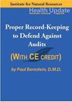 Picture of Dental Series: #5 Proper Record-Keeping to Defend Against Audits - Streaming Video - 2 Hours (w/Home-study Exam)