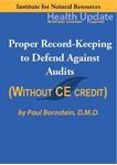 Picture of Dental Series: #5 Proper Record-Keeping to Defend Against Audits - Streaming Video only - 2 hours