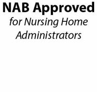 Picture for category NAB Approved for Nursing Home Administrators