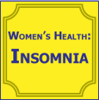 Picture of Women's Health: Insomnia - Ebooklet